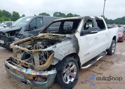 2022 Ram 1500 Big Horn 4X4 5'7 Box z USA, uszkodzony, nr VIN 1C6SRFFT4NN409980